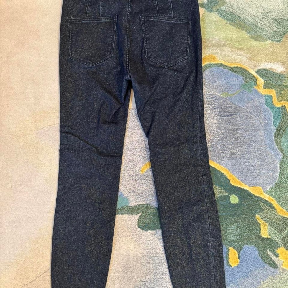 Anthropologie Pilcro Gold Shimmer Skinny Jeans – Women's Size 2 - Picture 3 of 8